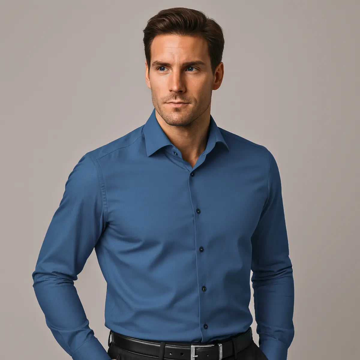 Bügelfreies Slim Fit Hemd