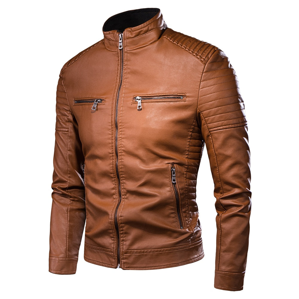 Jaqueta de Couro Masculina Zurich