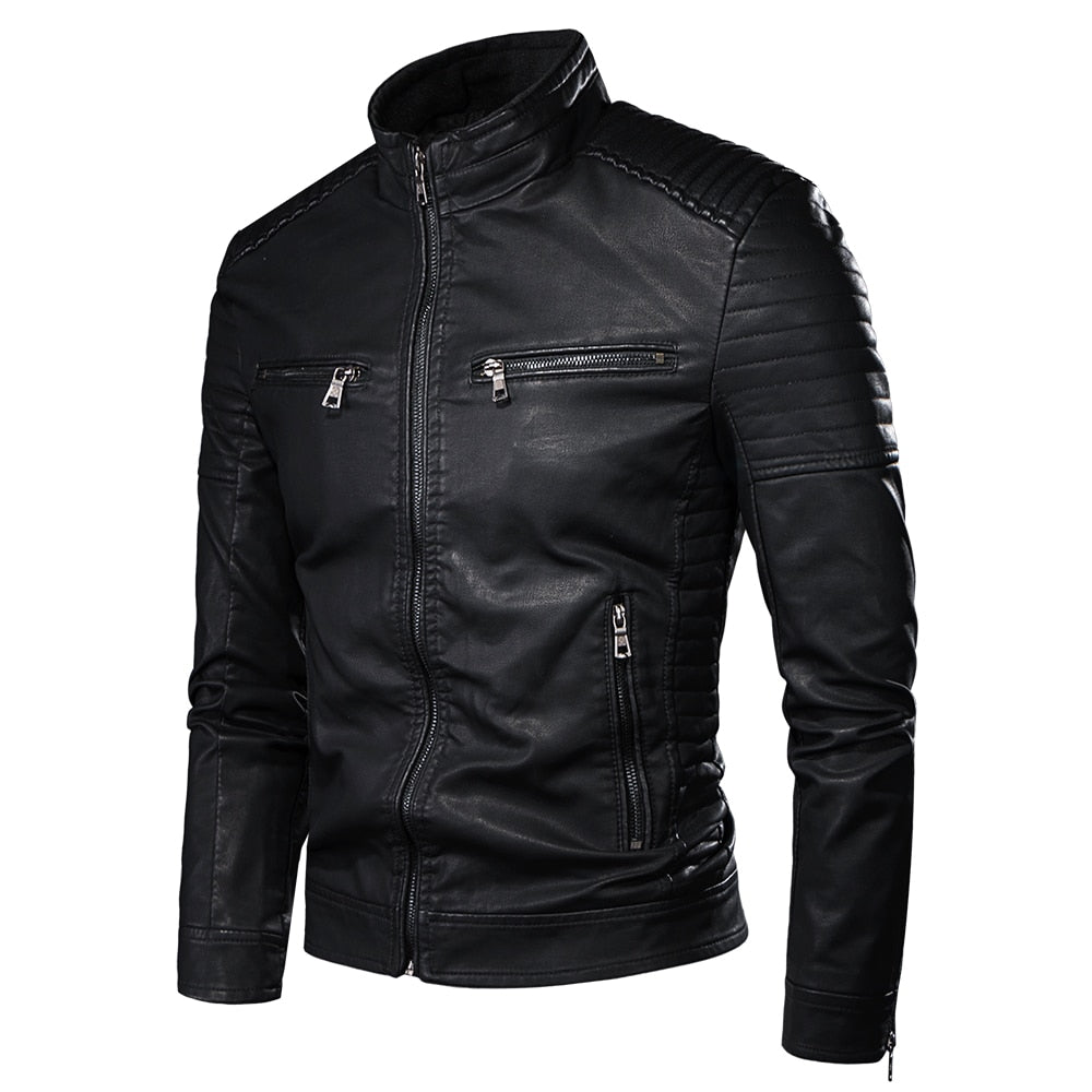 Jaqueta de Couro Masculina Zurich