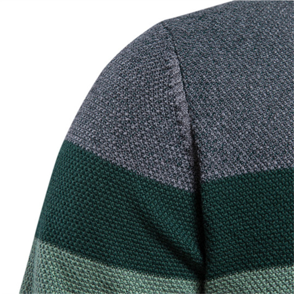 Suéter de Tricô Masculino Aiopeson - Mensfield Shop