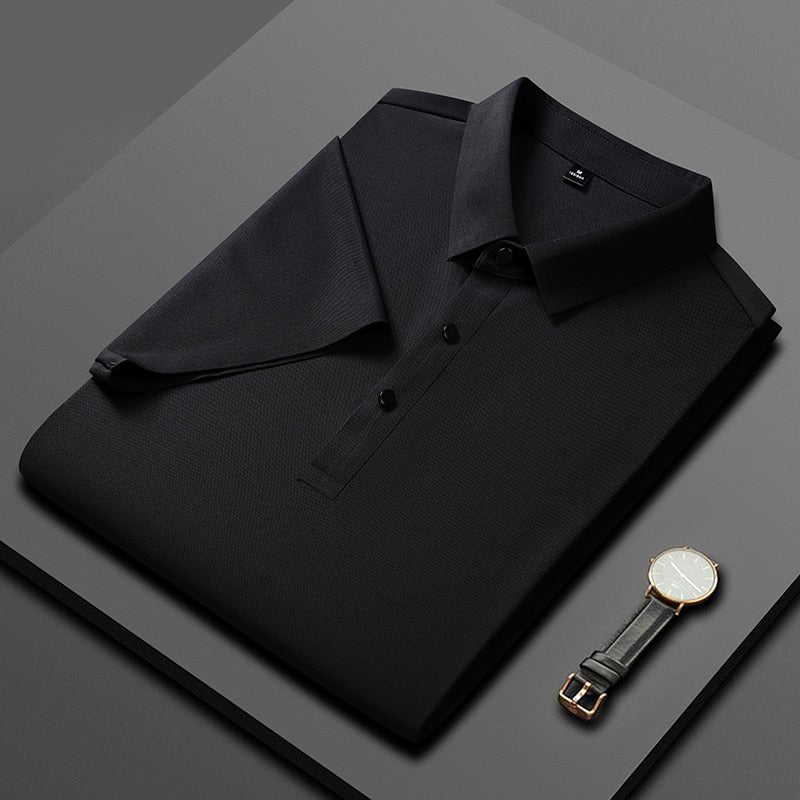 Camisa Polo Elegance - Tecido Elástico