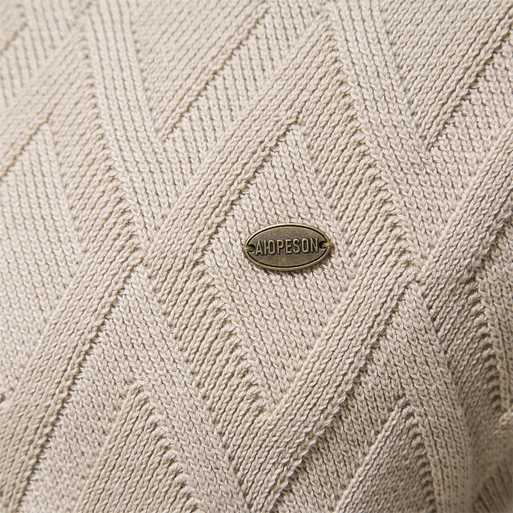 Pulôver de Tricô Masculino Elegance