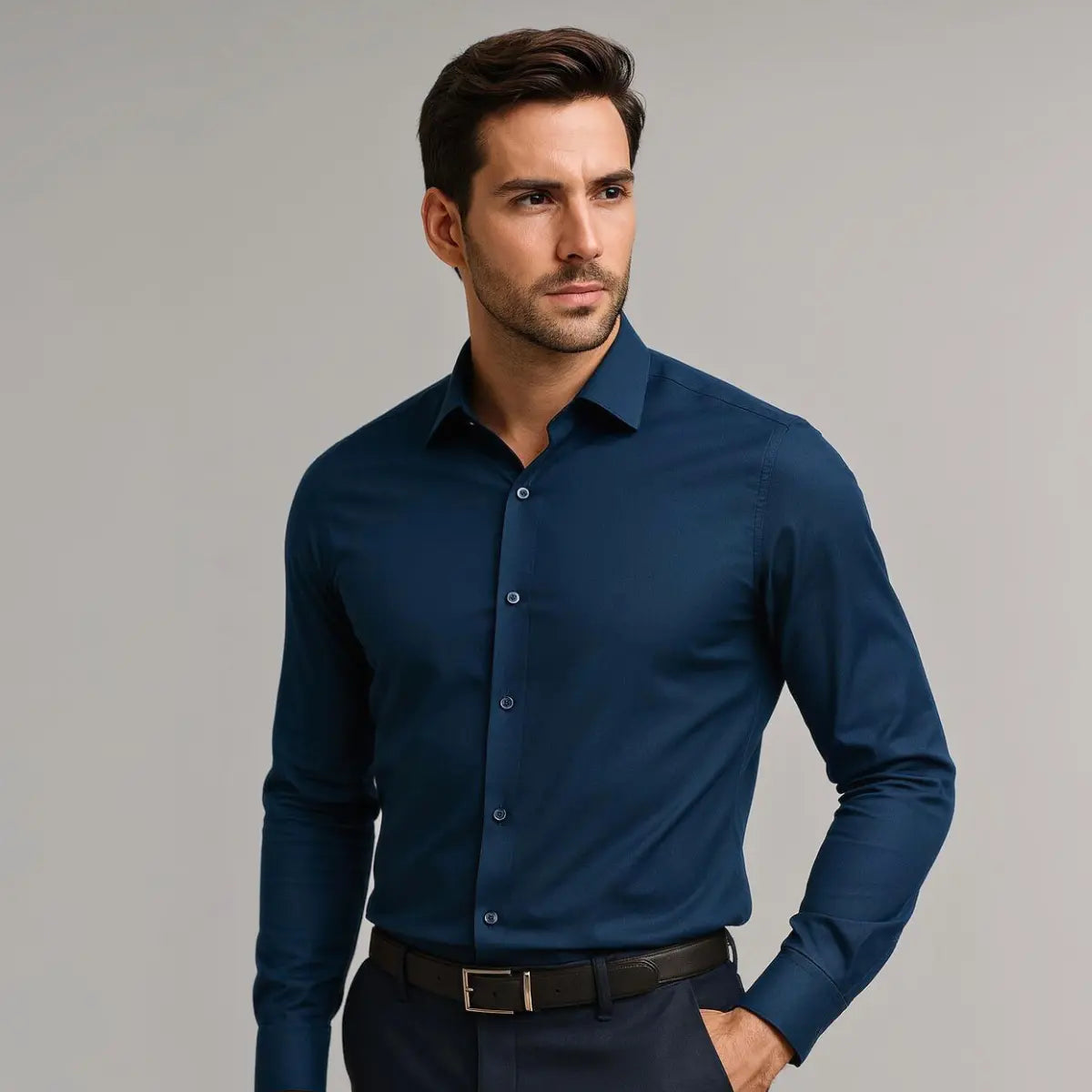 Bügelfreies Slim Fit Hemd