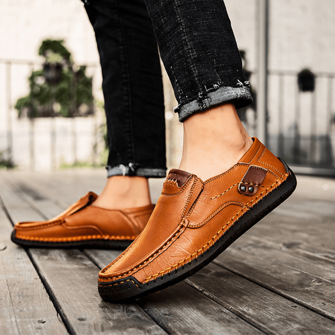 Sapato Mocassim Comfort Masculino Antiderrapante