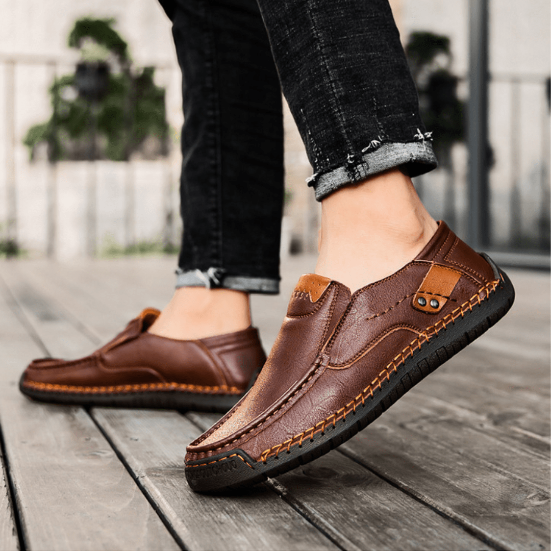 Sapato Mocassim Comfort Masculino Antiderrapante