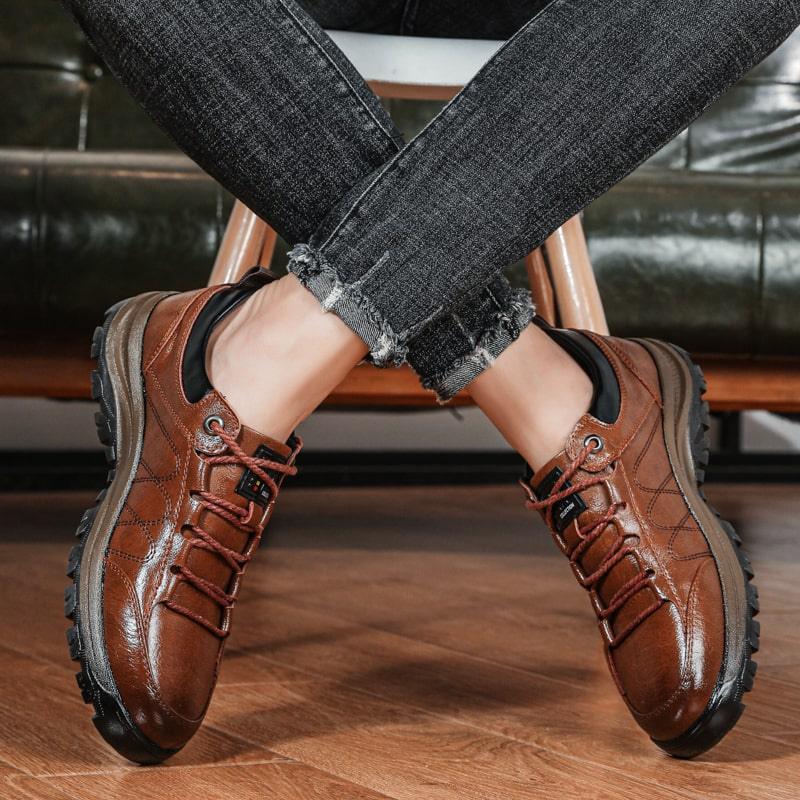 Sapato Masculino de Couro Italiano - Mensfield Shop