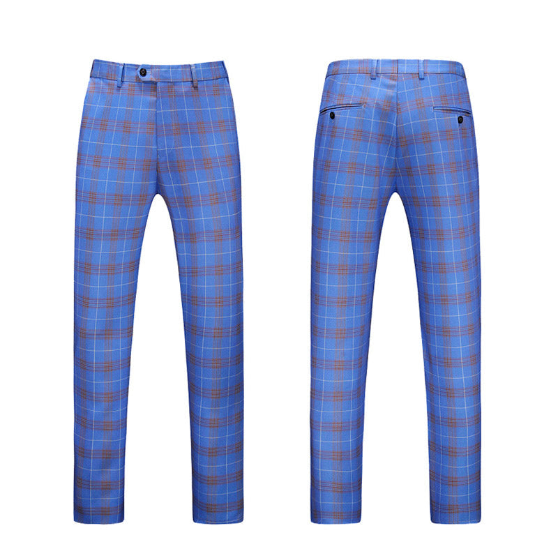Terno Masculino Xadrez Vintage Mensfield Paletó + Colete + Calça