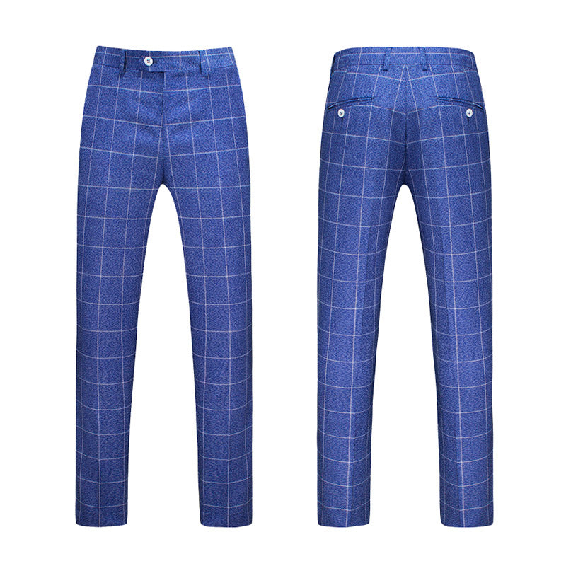 Terno Masculino Xadrez Vintage Mensfield Paletó + Colete + Calça