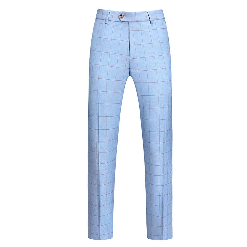 Terno Masculino Xadrez Mensfield Paletó + Colete + Calça