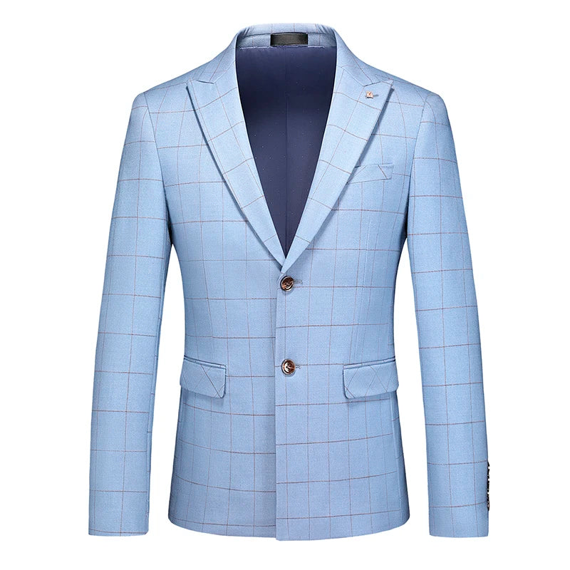 Terno Masculino Xadrez Mensfield Paletó + Colete + Calça