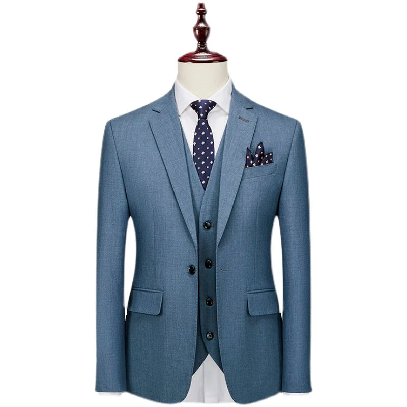 Terno Masculino Mensfield Paletó + Colete + Calça