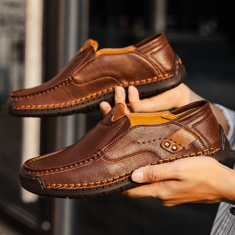 Sapato Mocassim Comfort Masculino Antiderrapante