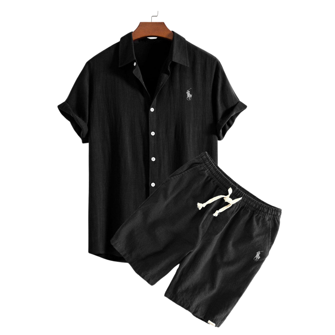 Rаlph Laurеn™ Premium Linen Shirt & Shorts Set