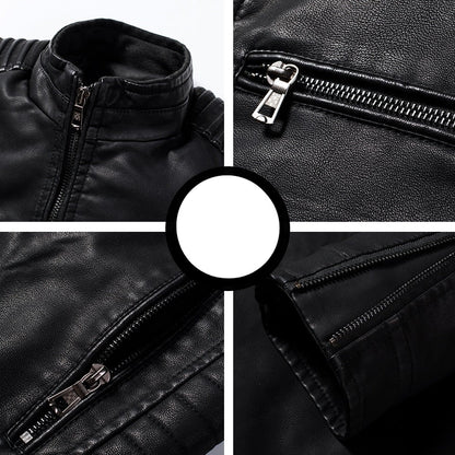 Jaqueta de Couro Masculina Zurich