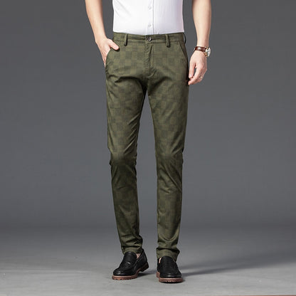 Calça Masculina Alfaiataria Xadrez