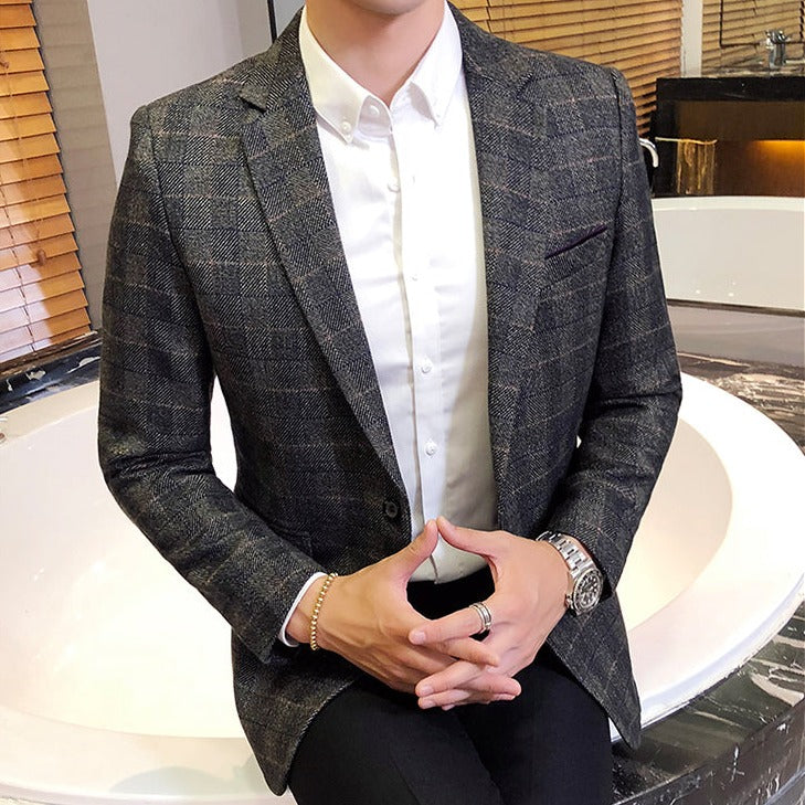 Blazer Vintage Masculino Slim