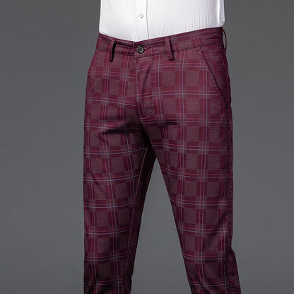 Calça Masculina Alfaiataria Xadrez