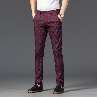 Calça Masculina Alfaiataria Xadrez