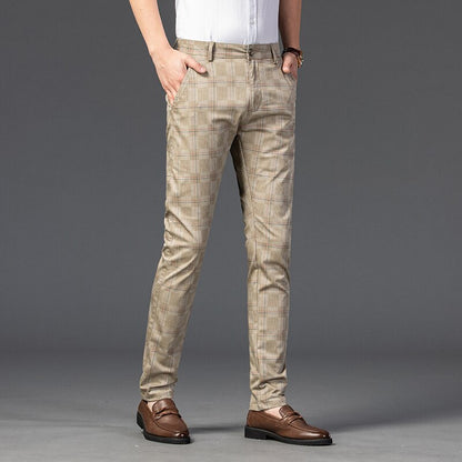 Calça Masculina Alfaiataria Xadrez