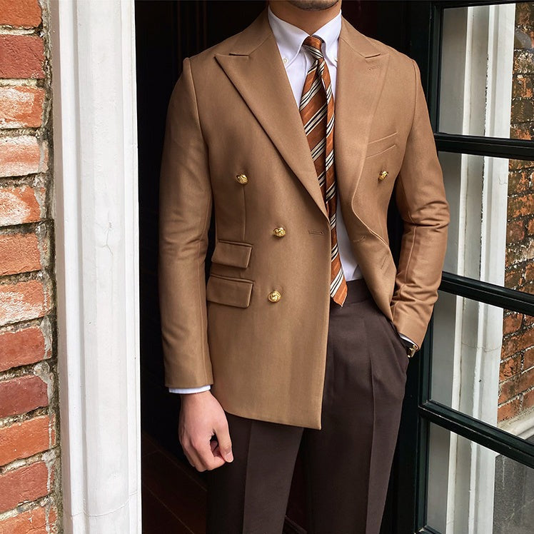 Blazer Abotoamento Duplo Moblan