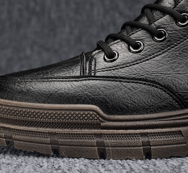 Bota de Couro Chelsea - Mensfield Shop