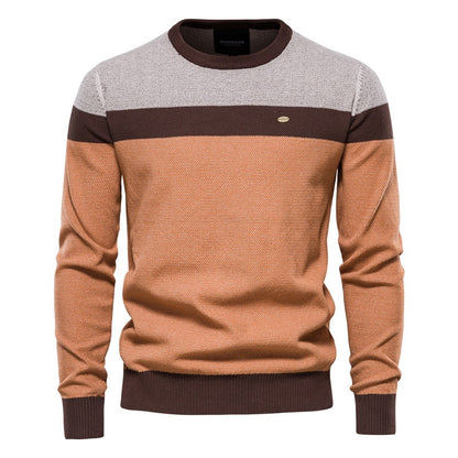 Suéter de Tricô Masculino Aiopeson - Mensfield Shop