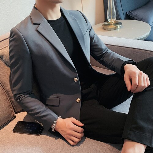 Blazer Masculino Britânico Lux