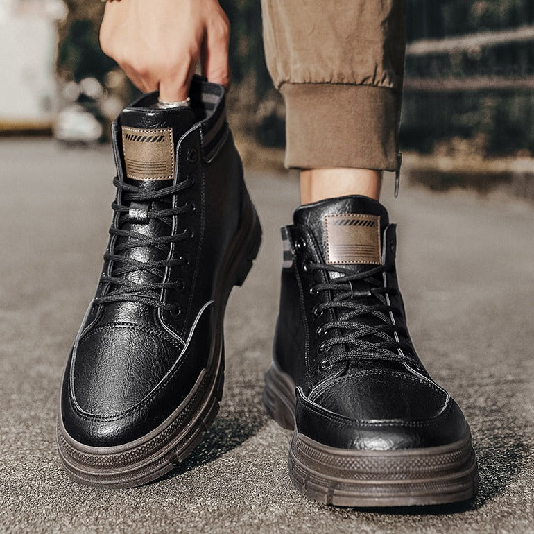 Bota de Couro Chelsea - Mensfield Shop