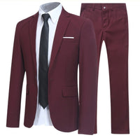 Vinho - Blazer e Calça
