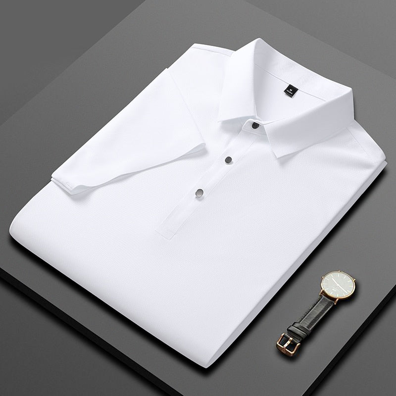 Camisa Polo Elegance - Tecido Elástico