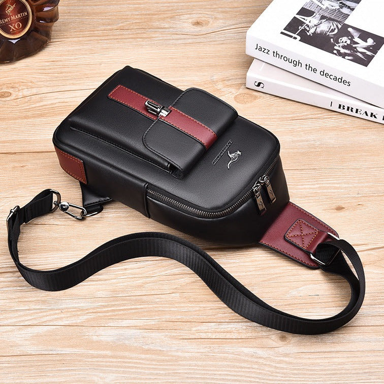 Bolsa Masculina Transversal Slim
