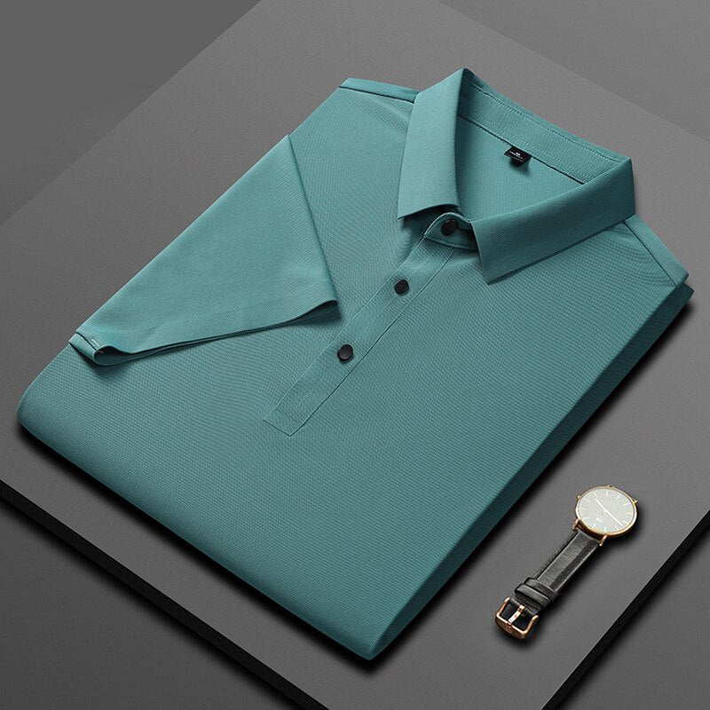 Camisa Polo Elegance - Tecido Elástico