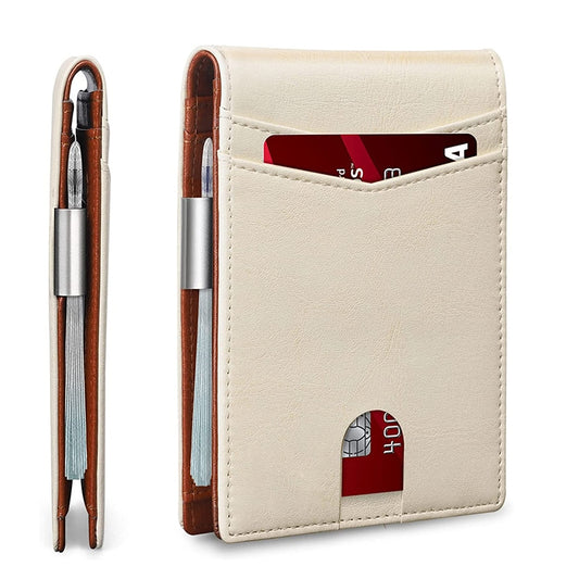 Carteira Masculina RFID Couro P.U - Mensfield Shop