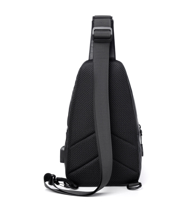 Bolsa Transversal Masculina de Nylon - Mensfield Shop