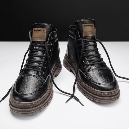 Bota de Couro Chelsea