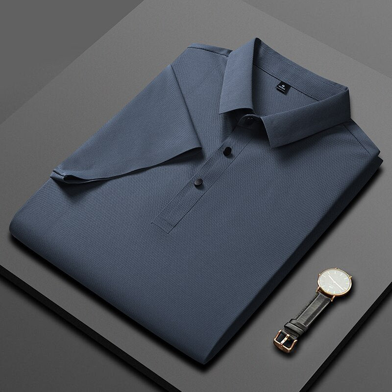 Camisa Polo Elegance - Tecido Elástico