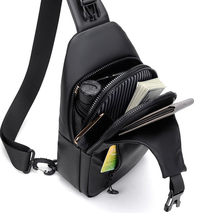 Bolsa Transversal Masculina de Nylon - Mensfield Shop