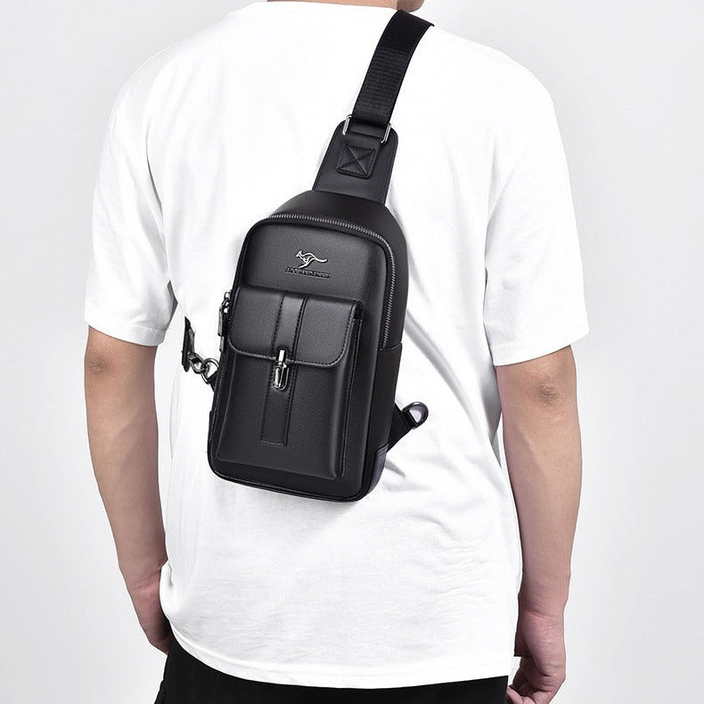 Bolsa Masculina Transversal Slim