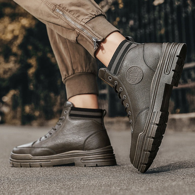 Bota de Couro Chelsea - Mensfield Shop