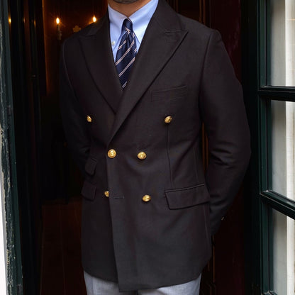 Blazer Abotoamento Duplo Moblan