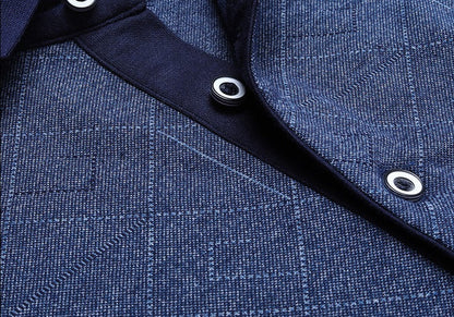 Camisa Polo Manga Longa Slim