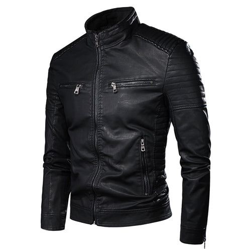 Jaqueta de Couro Masculina Zurich
