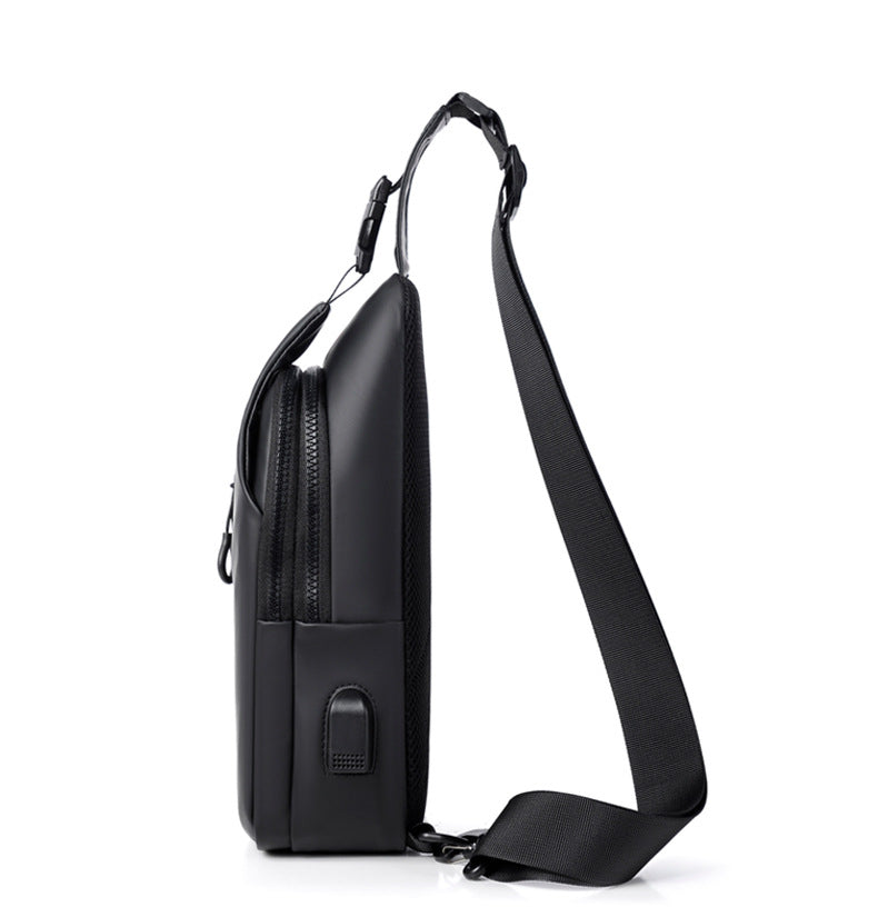 Bolsa Transversal Masculina de Nylon - Mensfield Shop