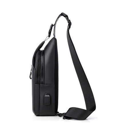 Bolsa Transversal Masculina de Nylon - Mensfield Shop