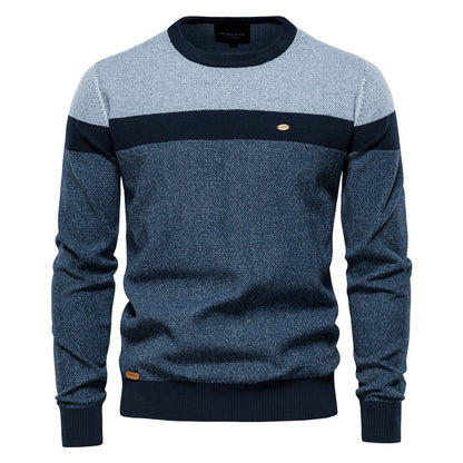 Suéter de Tricô Masculino Aiopeson - Mensfield Shop