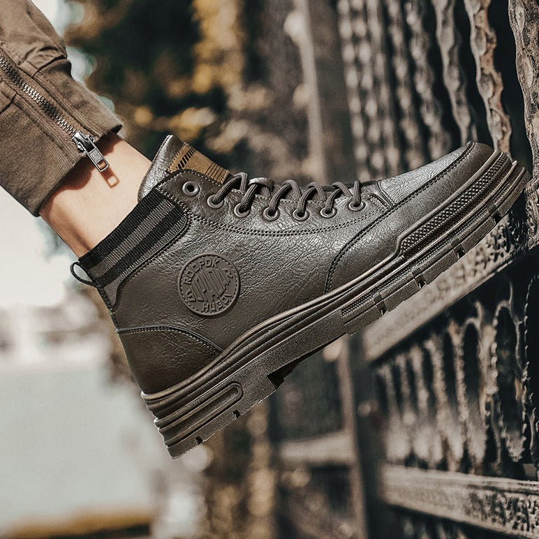 Bota de Couro Chelsea - Mensfield Shop
