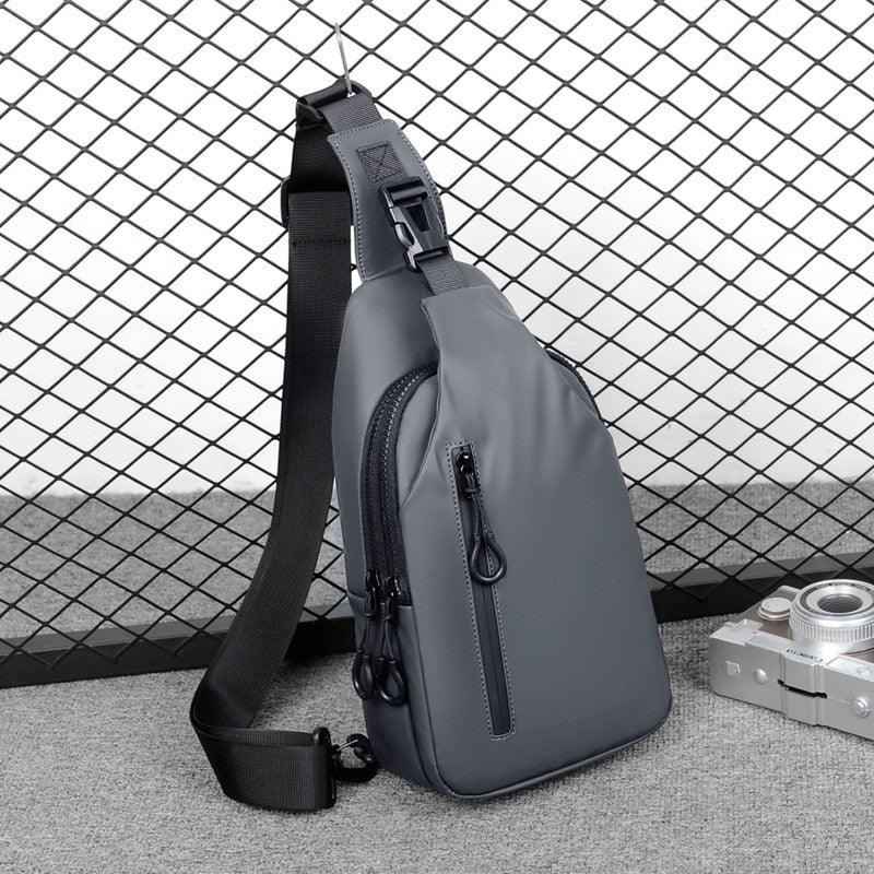 Bolsa Transversal Masculina de Nylon - Mensfield Shop