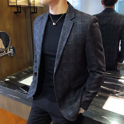 Blazer Vintage Masculino Slim