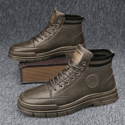 Bota de Couro Chelsea - Mensfield Shop