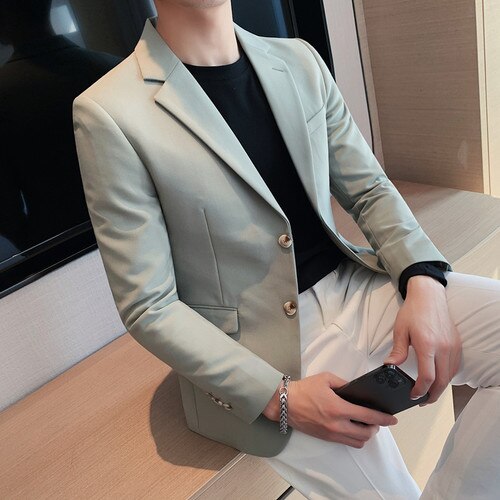 Blazer Masculino Britânico Lux